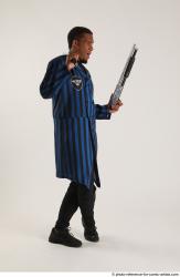 Garson STANDING POSE WITH KATANA AND SHOTGUN